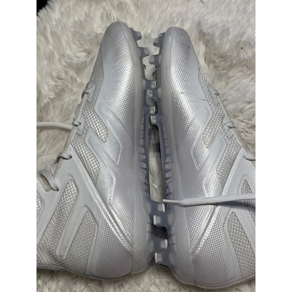 Under Armour Highlight MC Football Cleats White High Top 3000177-100 Mens 8.5